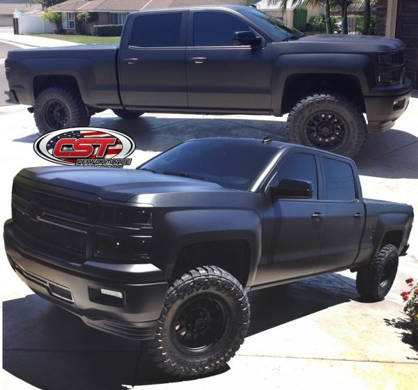LIFT KIT | 2014+ 1500 2WD P/U | 3.5-5.5" (set at 5.5 in the front with 3" rear blocks - 35" tires)
