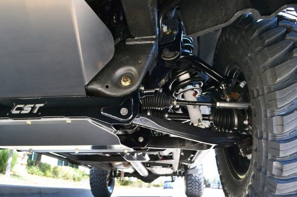 4.5" CST LIFT KIT | 2014+ 1500 P/U | O.E. steering & CV angles (shown with optional front skid-plate)